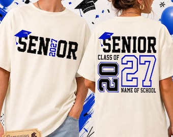 Senior Class of 2027 SVG, PNG, Sports Design (Digital Download)
