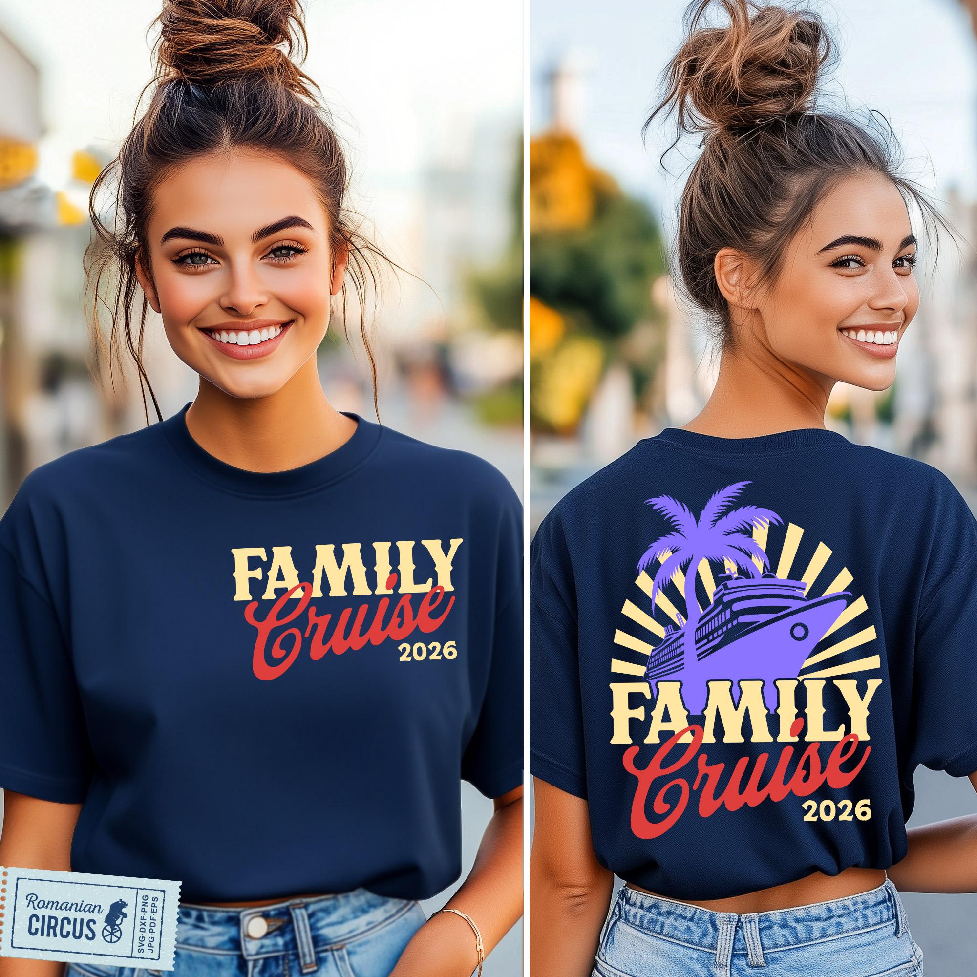 Family Cruise 2026 SVG, PNG, Cruise Shirt Svg, Family Vacation Trip Svg ...