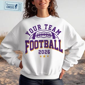Football Mascot Svg, Png, School, College Football Team Svg, Personalize Football Shirt, Custom Football Template Svg, Cricut, Sublimation