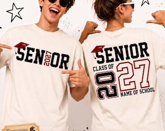 Senior Class of 2027 SVG, PNG, Sports Design (Digital Download)