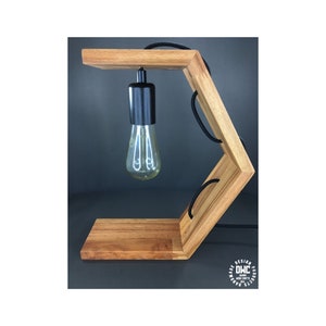 Handmade Wood Table Lamp Wooden Table Light Modern Wood - Etsy
