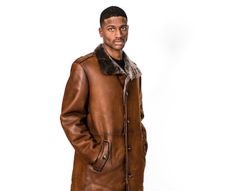Shearling Coat - Etsy