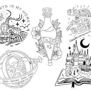 HP Prints | wizard multipack | T-Shirt Print | Cricut Image | PNG file | Digital Print |