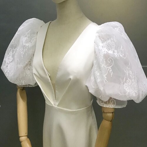 Removable Bridal Sleeves Detachable Wedding Dress Straps Etsy