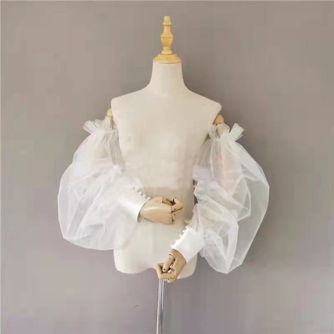 Removable Bridal Gown Sleeveswedding Dress Sleevesboho - Etsy