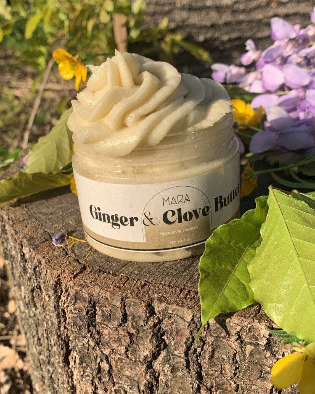 Ginger & Clove Hair Growth Butter 4oz Ginger Clove Aloe Made With Real