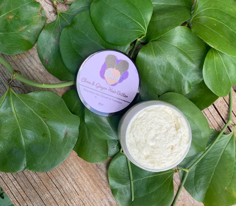 Ginger & Clove Hair Growth Butter 4oz Ginger Clove Aloe Etsy