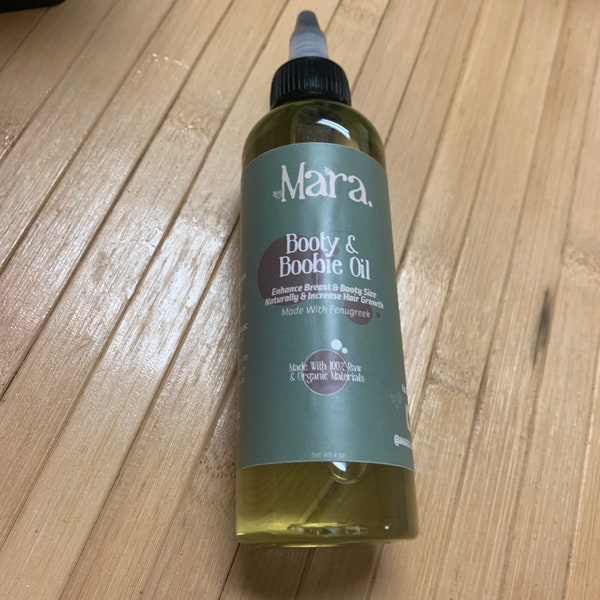 NEW Handmade Boobie Plumbing oil | Hair Growth Oil