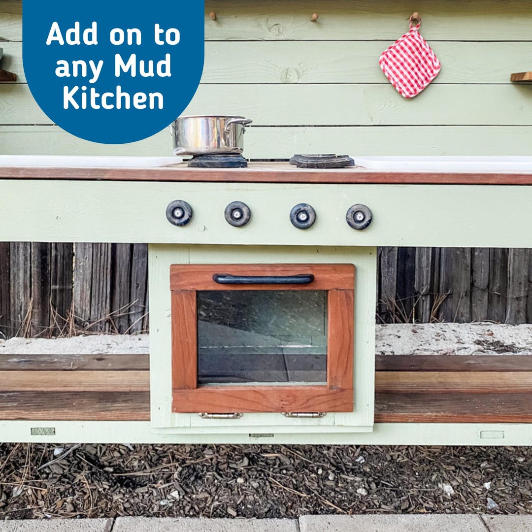 Buy Play Wooden Oven Outdoor Mud Kitchen ACCESSORY Online in