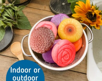 Mud Kitchen Food - Sensory Stones - Pretend Play Food - Story Stones for Kids - Play Kitchen Rock - Play Fruit Rocks - Montessori Play