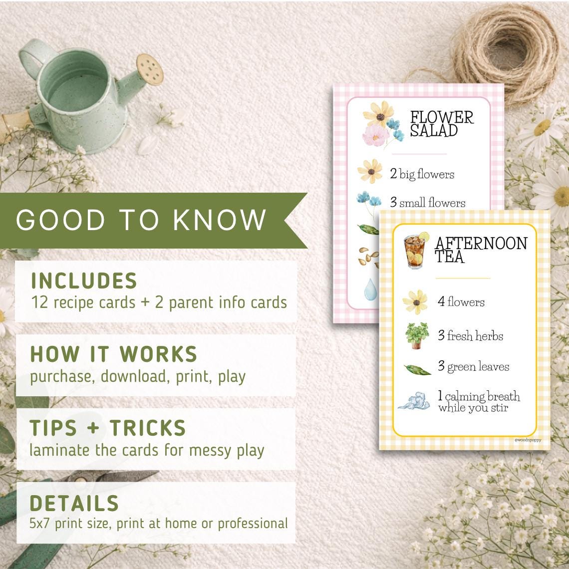 Spring Mud Kitchen Toddler Spring Mud Kitchen Recipe Cards – Sensory Play Printable (PDF ...