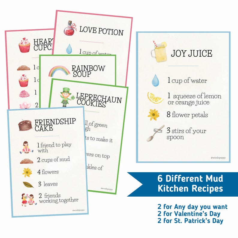 Cartões de jogo sensoriais externos - Receitas de ensino em casa - Receitas de cozinha - Idéias de jogos imaginativos - Jogo de Halloween na cozinha de lama - Cartões flash imagem 3