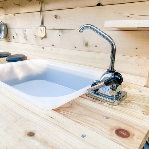 Hand Water Pump Mud Kitchen Add On Etsy