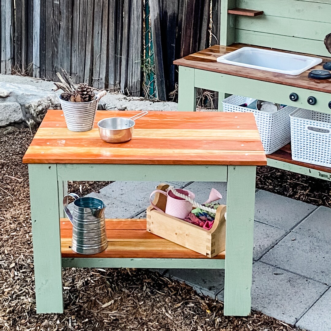 Side Table for Mud Kitchen or Outdoor Play - Etsy