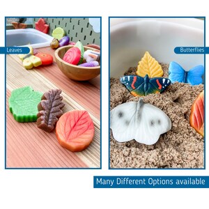 Play Food - Pretend Food Set - Story Rocks - Kitchen Sensory Stones - Mud Kitchen Accessory - Toy Kitchen Add On - Play Food Set - Vegetable image 3