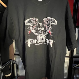 Final Cut Live in 07 Black T Shirt Size XL