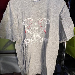 Final Cut Live in 07 Grey T Shirt Size L