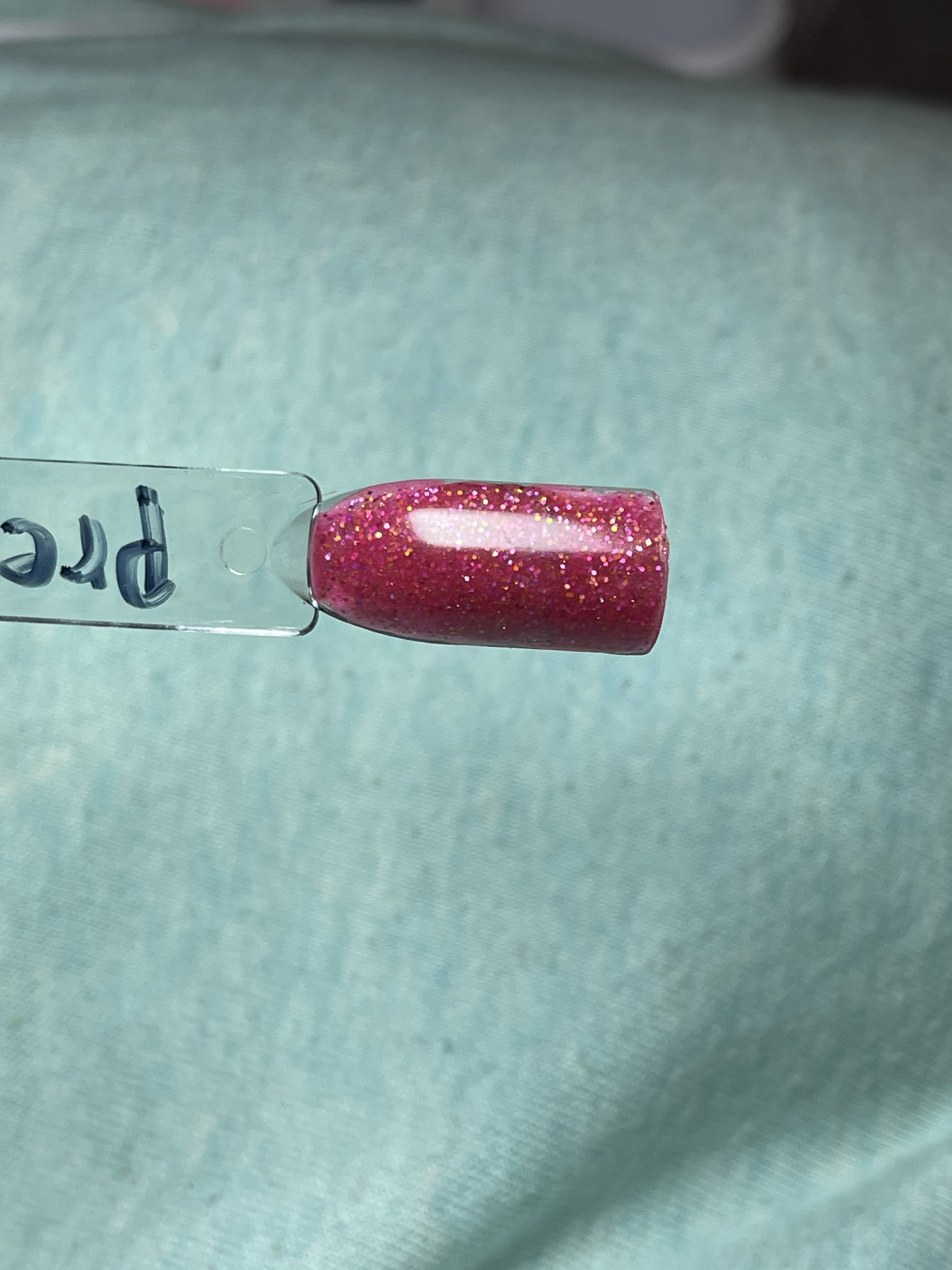 Pretty in pink acrylic powder Etsy