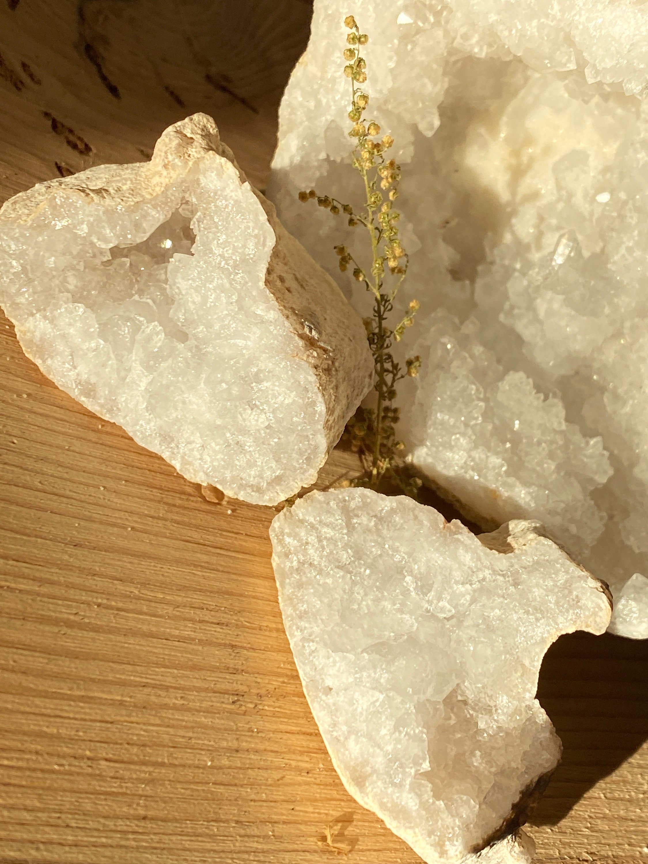 Géode Cristal de Roche
