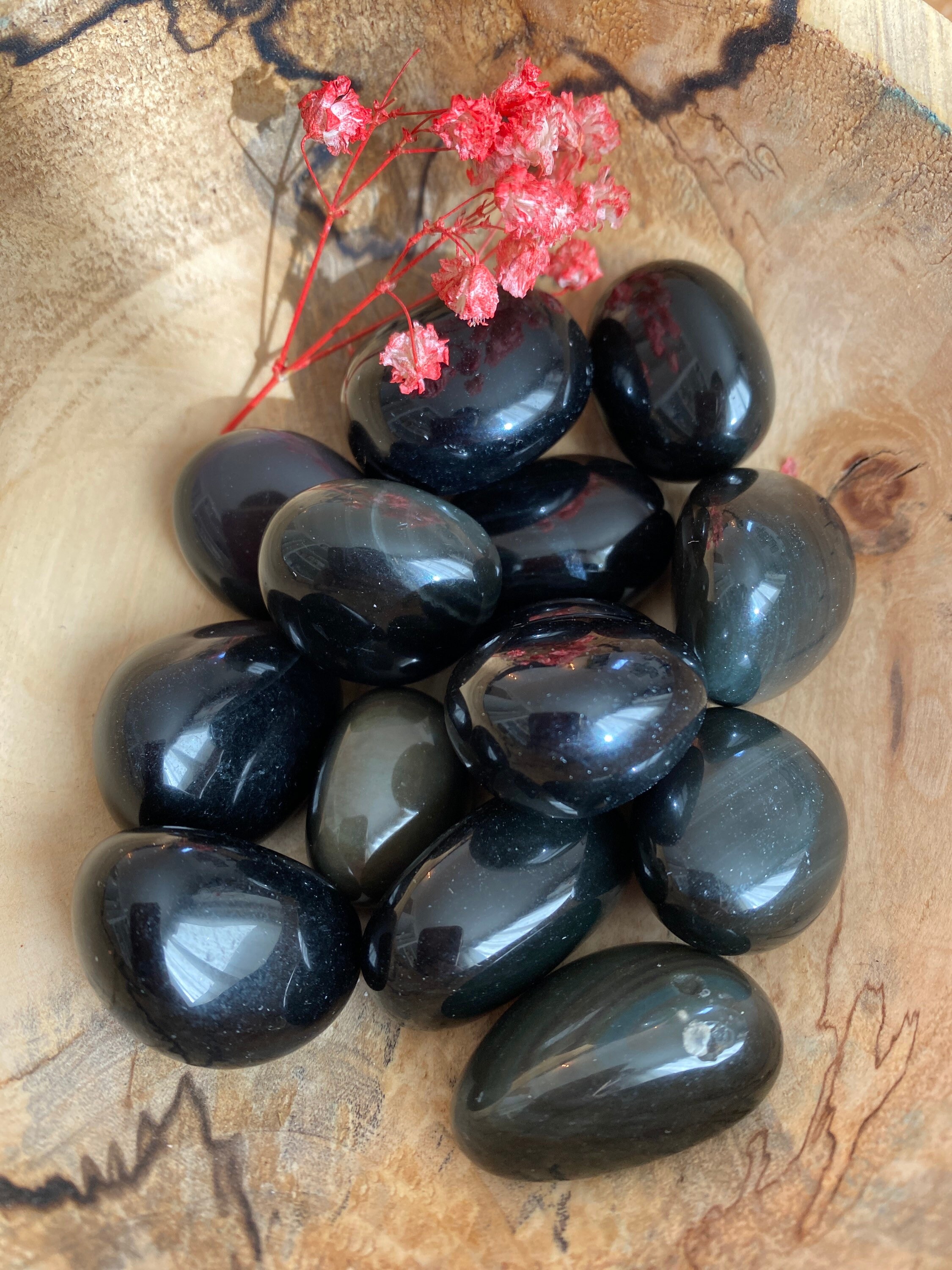 Obsidienne Oeil Céleste Pierre Roulée