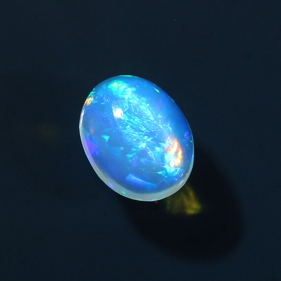 Opal Cabochon VIDEO AVAILABLE ! Welo Fire Opal 10X8 MM size opal gemstone Wholesale opal supplier Ethiopian Opal Cabochon
