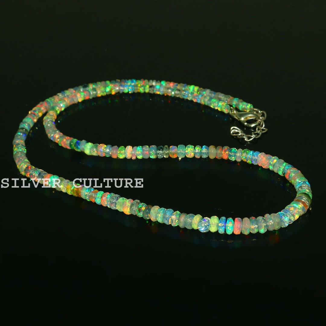 Ethiopian Opal Beads Rainbow Opal Preciopus Opal Raw Etsy UK