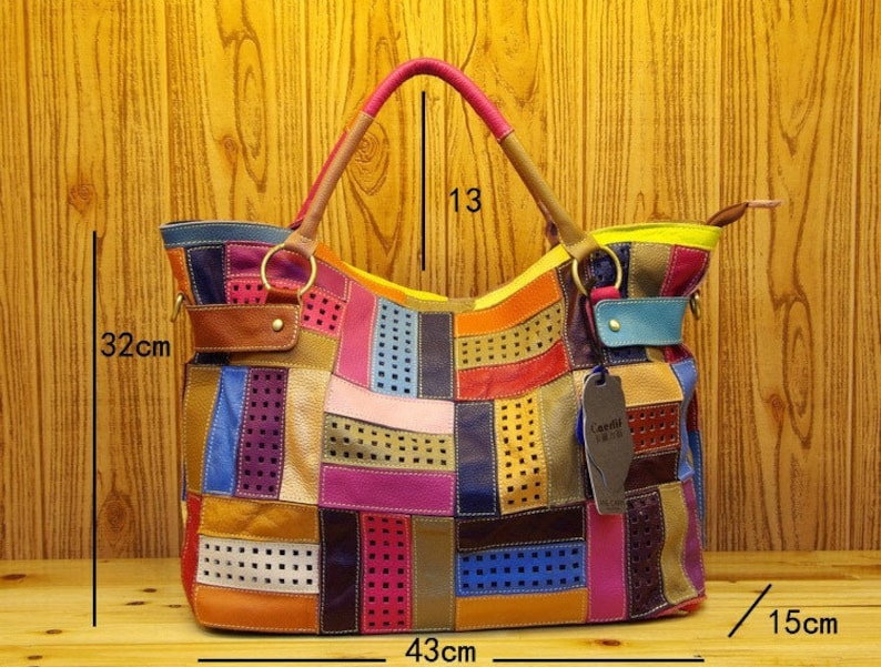 Genuine leather Tote bag Ladies High Casual Quality Max 55% OFF Limited time cheap sale Patch