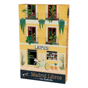 Madrid Libros Wooden Jigsaw Puzzle: Contemporary Art, 321 Pieces (28cm x 40cm)