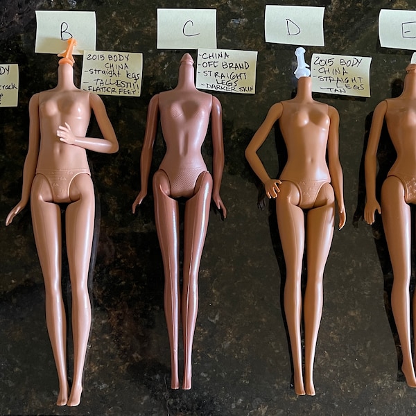 Poupée Barbie, corps de poupée, poupée OOAK, personnalisation de poupée, pièces de remplacement de poupée, ou fournitures de projet d’art