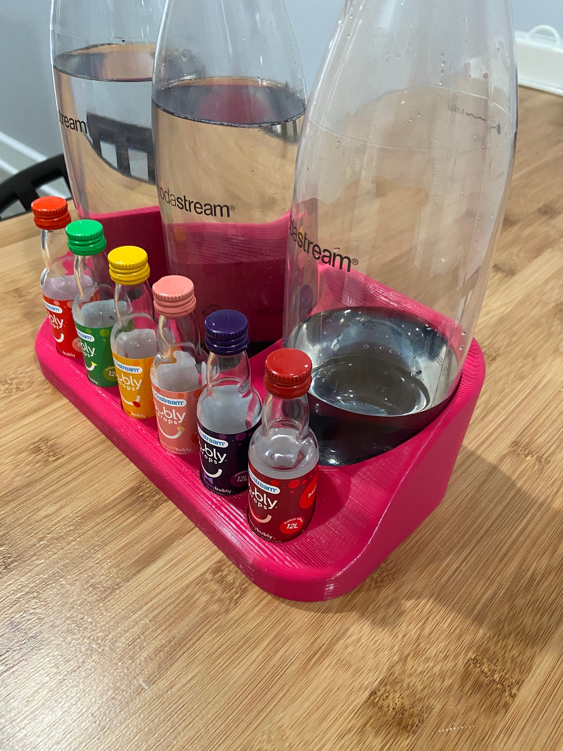 Sodastream Bottle Holder and Flavor Organizer Etsy