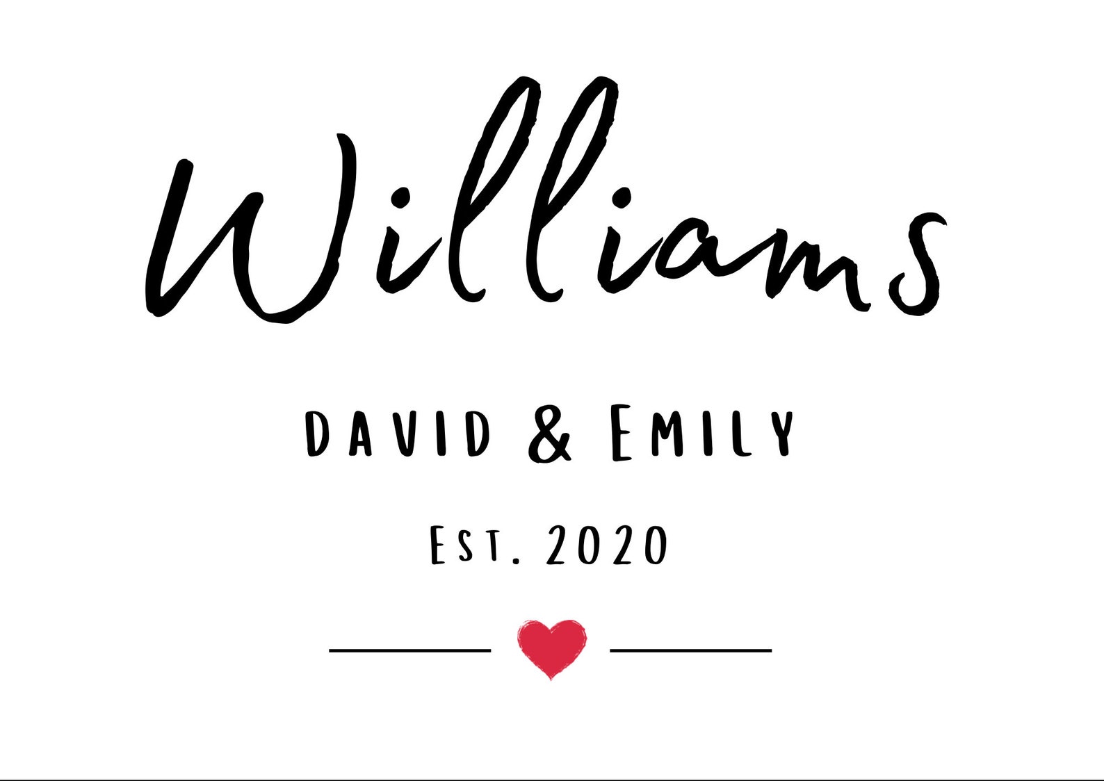 Personalised Name Print Couple/ relationship/ husband/ wife/ Etsy