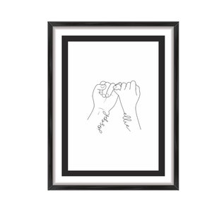 Love / Relationship Print - Anniversario / Compleanno / Natale / Regalo di nozze per moglie / Fidanzata Lesbica / Gay Stampa - A4 - Digital Download