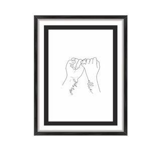 Love / Relationship Print - Anniversary/ Birthday/ Christmas/ Wedding Gift for Wife/ Girlfriend Lesbian/ Gay Print - A4 - Digital Download