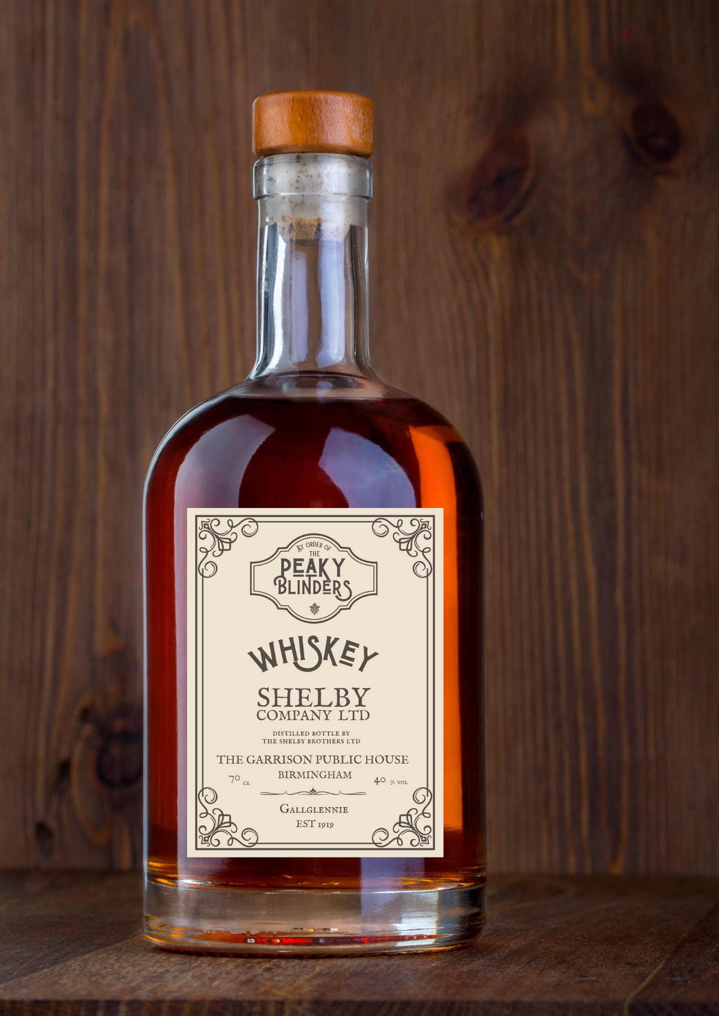 Peaky Blinder Spiced Dry Gin 70cl 40° - Chai N°5