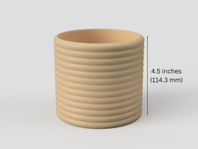 WOVEN 3D Printable Planter STL File Medium image 2
