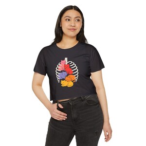 Festival Cat Crop Top Cute Summer Shirt  Womens Casual Tee  Gift for Cat Lovers Boho Vibe To