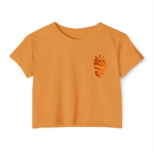 Playful Cat Theme Festival Crop Top, Summer Top, Casual Tee, Cute Crop Top, Cat Lover Gift, Music Festival Outfit