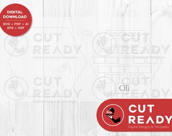 Traders and Barbarians Game Piece Holder SVG | Board Game Laser Cutting File | Catan SVG Laser Cutter File