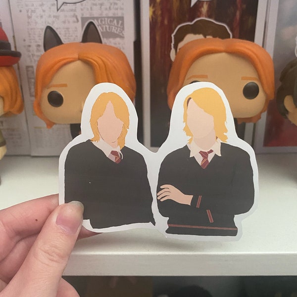 Fred and George Weasley Sticker