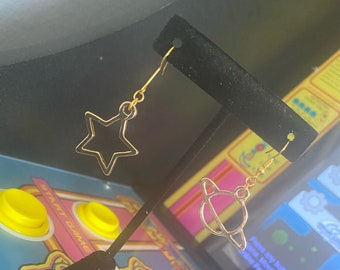 Space Dangle Earrings