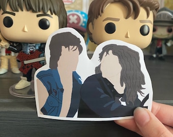 Steve and Eddie Inspired Sticker