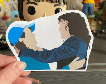Eddie and Dustin Inspired Sticker
