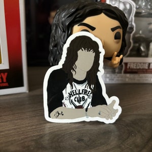 Joseph Quinn Character Inspired Sticker