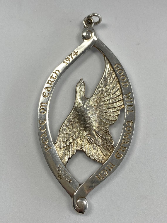 Doves Peaceful Vintage Native American Navajo Sterling Silver Squash Blossom Necklace Doves Peaceful Vintage Native American Navajo Sterling Silver Squash Blossom Necklace
