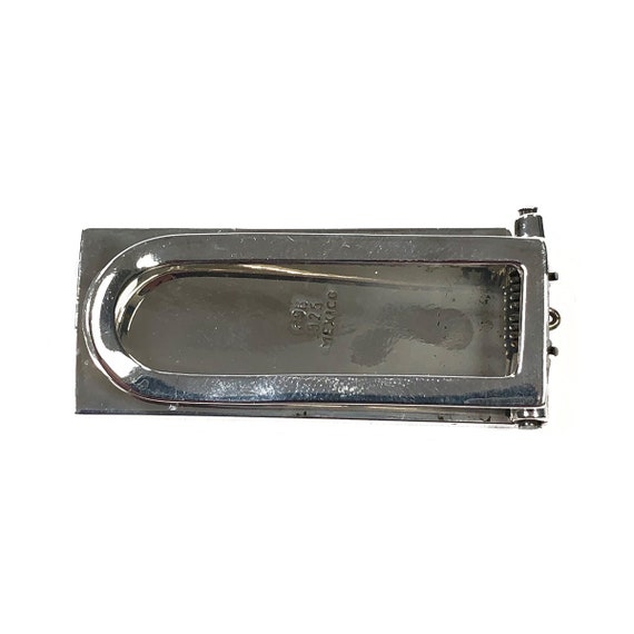 Silver & Turquoise Money Clip - image 2