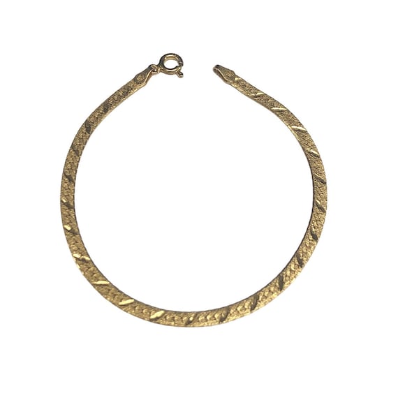 Gold Plated Silver Bracelet