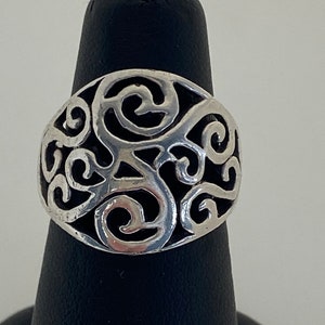 Sterling Silver Filigree Ring