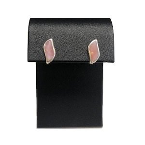 Silver & Mother of Pearl Stud Earrings