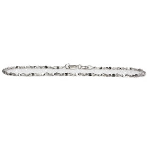 Twisted Silver Bracelet