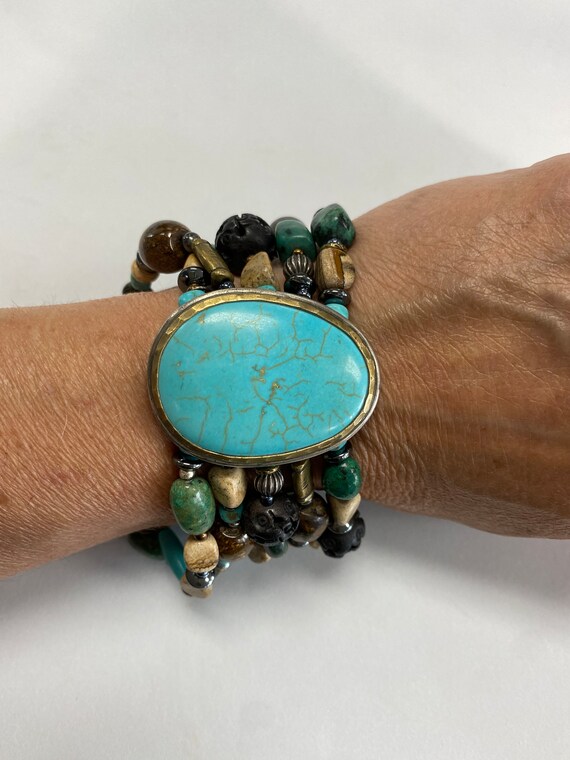 silpada turquoise and Gem